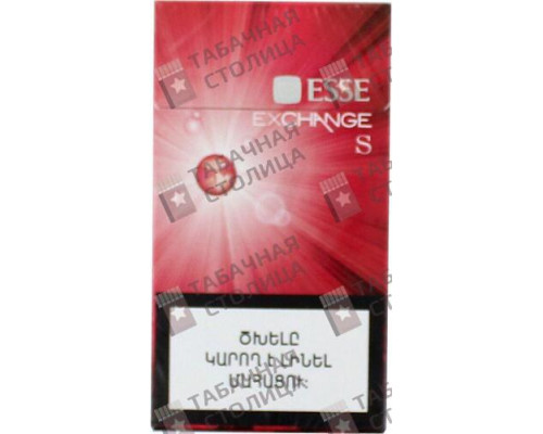 Сигареты Esse Exchange S Сигареты Esse Exchange S