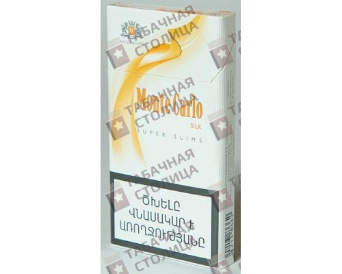 Сигареты Monte Carlo Super Slims Silk Сигареты Monte Carlo Super Slims Silk