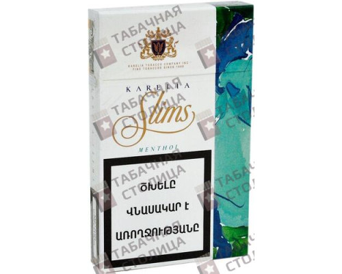 Сигареты Karelia Menthol Slims Сигареты Karelia Menthol Slims