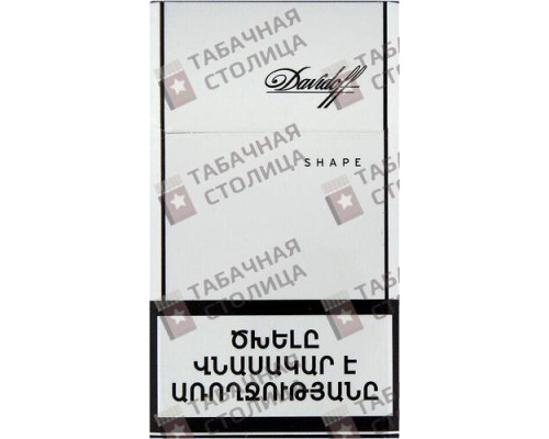 Сигареты Davidoff Shape White Сигареты Davidoff Shape White