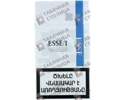 Сигареты Esse 1 Сигареты Esse 1