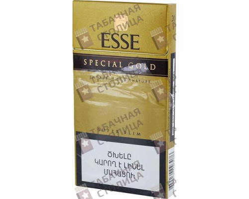Сигареты Esse Special Gold Сигареты Esse Special Gold