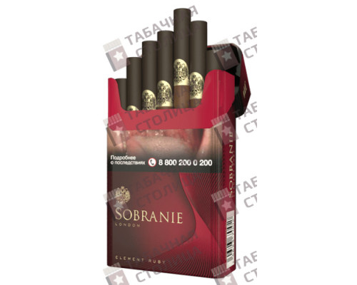 Сигареты Sobranie Element Ruby Сигареты Sobranie Element Ruby