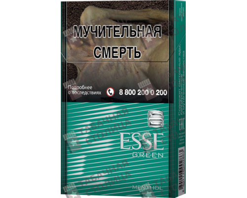 Сигареты Esse Green Menthol Сигареты Esse Green Menthol