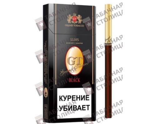 Сигареты GT Black Slims Сигареты GT Black Slims