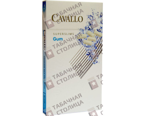 Сигареты Cavallo Super Slim Gum Сигареты Cavallo Super Slim Gum