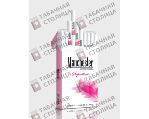 Сигареты Manchester Superslims Pink Сигареты Manchester Superslims Pink