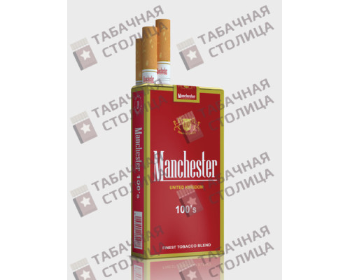 Сигареты Manchester 100s Red Сигареты Manchester 100s Red