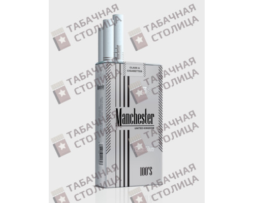 Сигареты Manchester 100s Silver Сигареты Manchester 100s Silver
