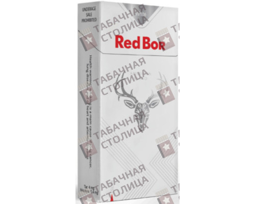 Сигареты Red Bor White Slim Сигареты Red Bor White Slim
