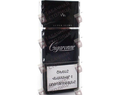 Сигареты Cigaronne Super Slims Сигареты Cigaronne Super Slims