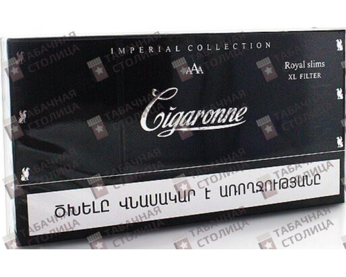 Сигареты Cigaronne Royal Slims XL Filter Сигареты Cigaronne Royal Slims XL Filter
