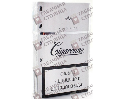 Сигареты Cigaronne White King Size Сигареты Cigaronne White King Size