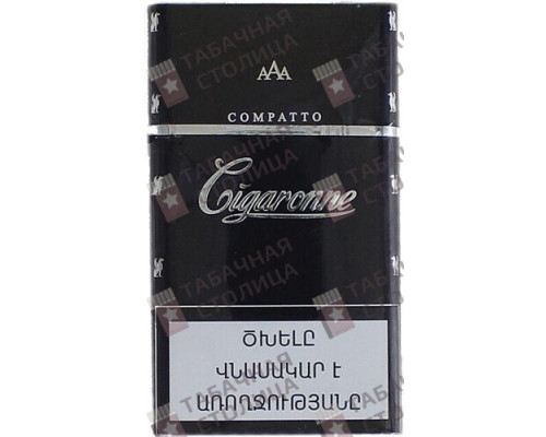 Сигареты Cigaronne Compatto Black Сигареты Cigaronne Compatto Black